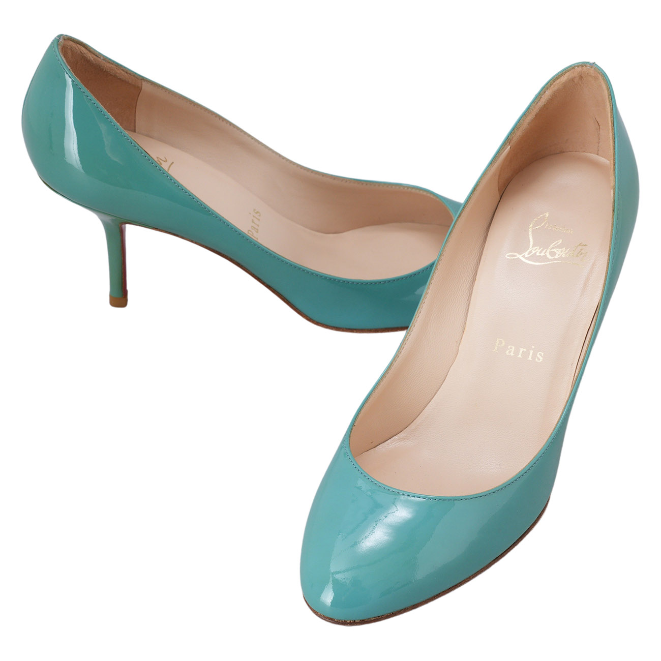 Christian louboutin(USED)크리스찬루부탱 페이던트 힐 #37